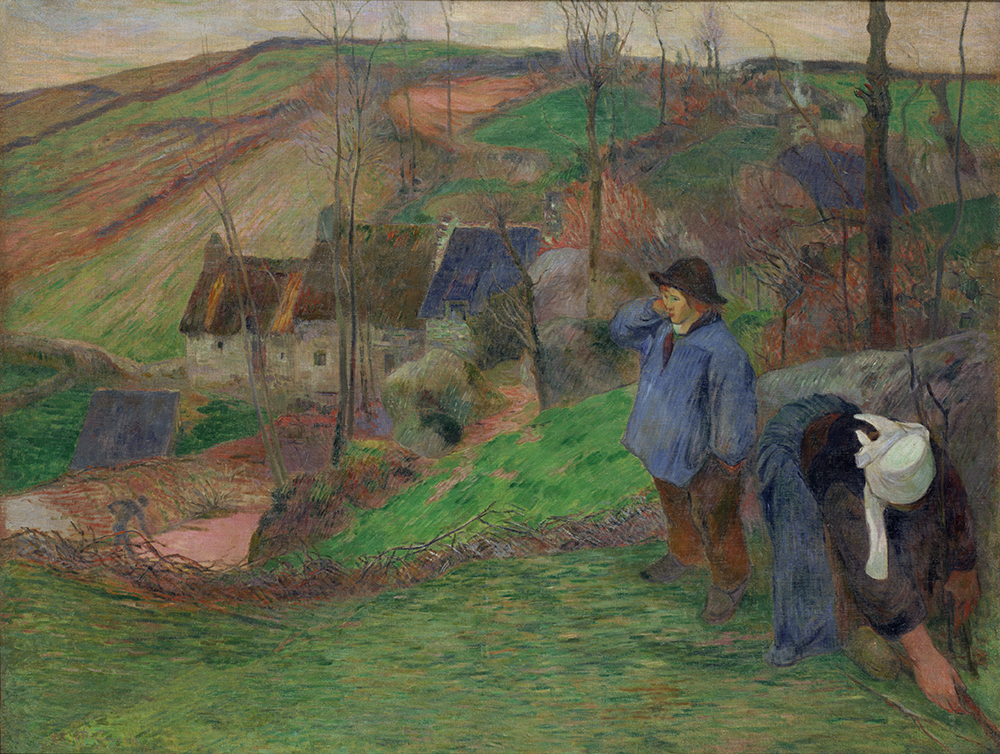 photo:Paul Gauguin
Landscape of Brittany