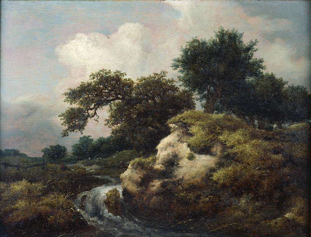photo:Jacob van Ruysdael
Landscape with Dune and Small Waterfall