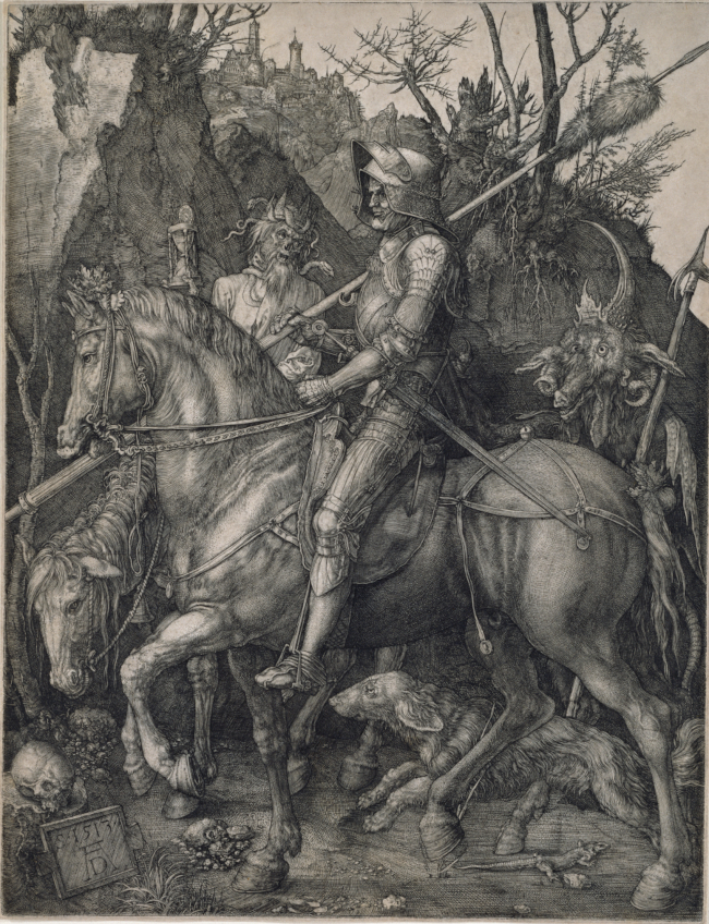 image: Knight, Death and Devil