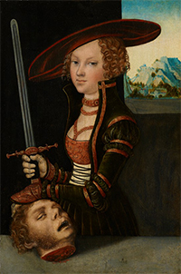 Lucas Cranach the Elder Judith with the Head of Holofernes c. 1530, Oil on panel