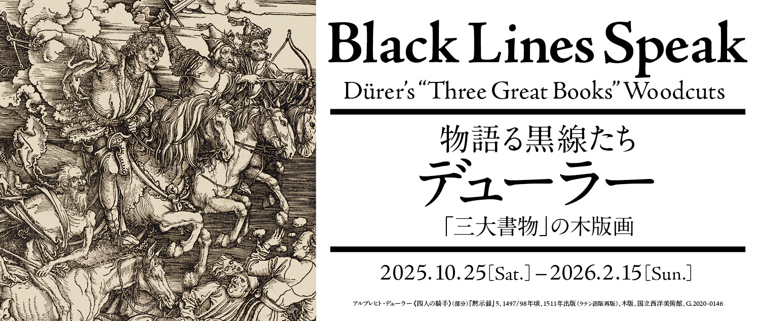物語る黒線たち――デューラー「三大書物」の木版画