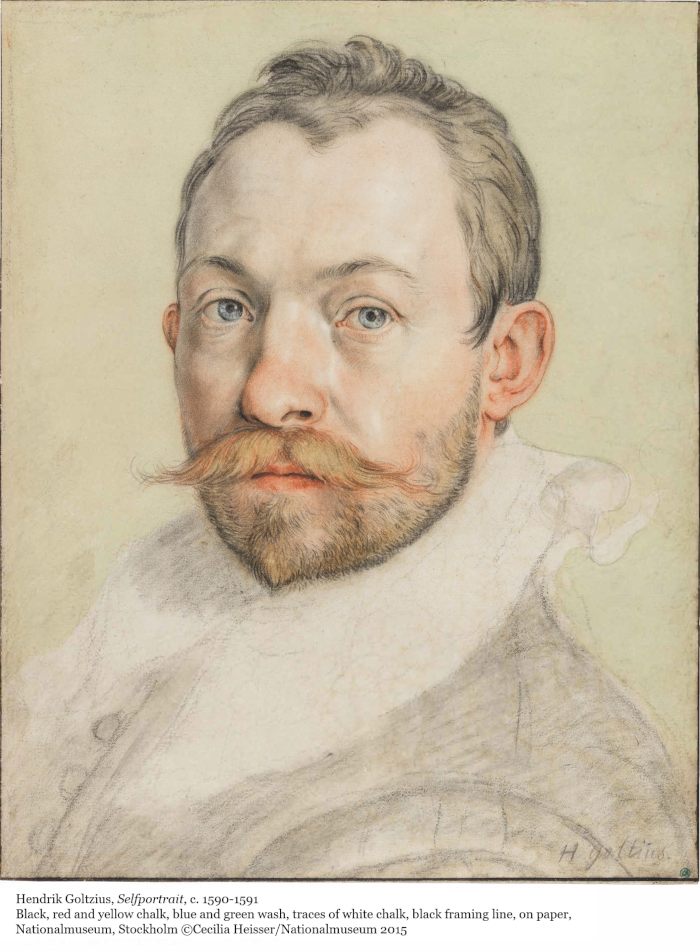 image：Hendrik Goltzius, Selfportrait