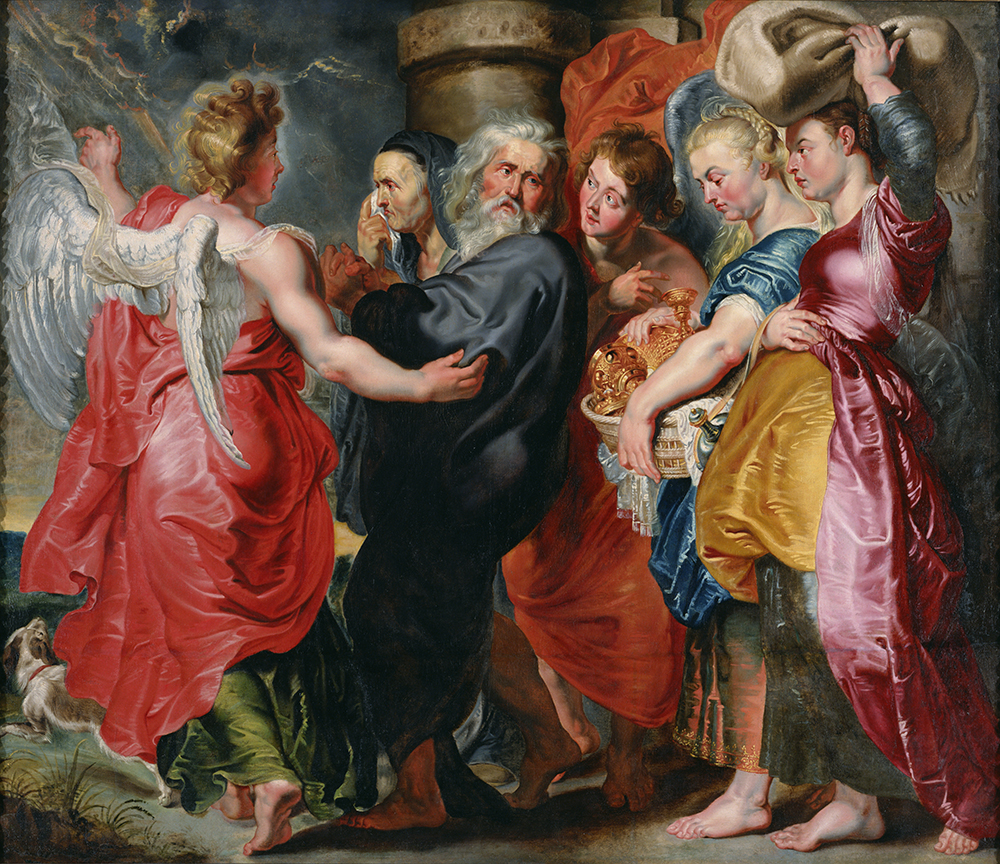 photo:Jordaens Jacob (attributed to)
The Flight of Lot and His Family from Sodom (after Rubens)