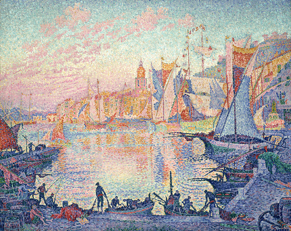 photo:Paul Signac
The Port of Saint-Tropez