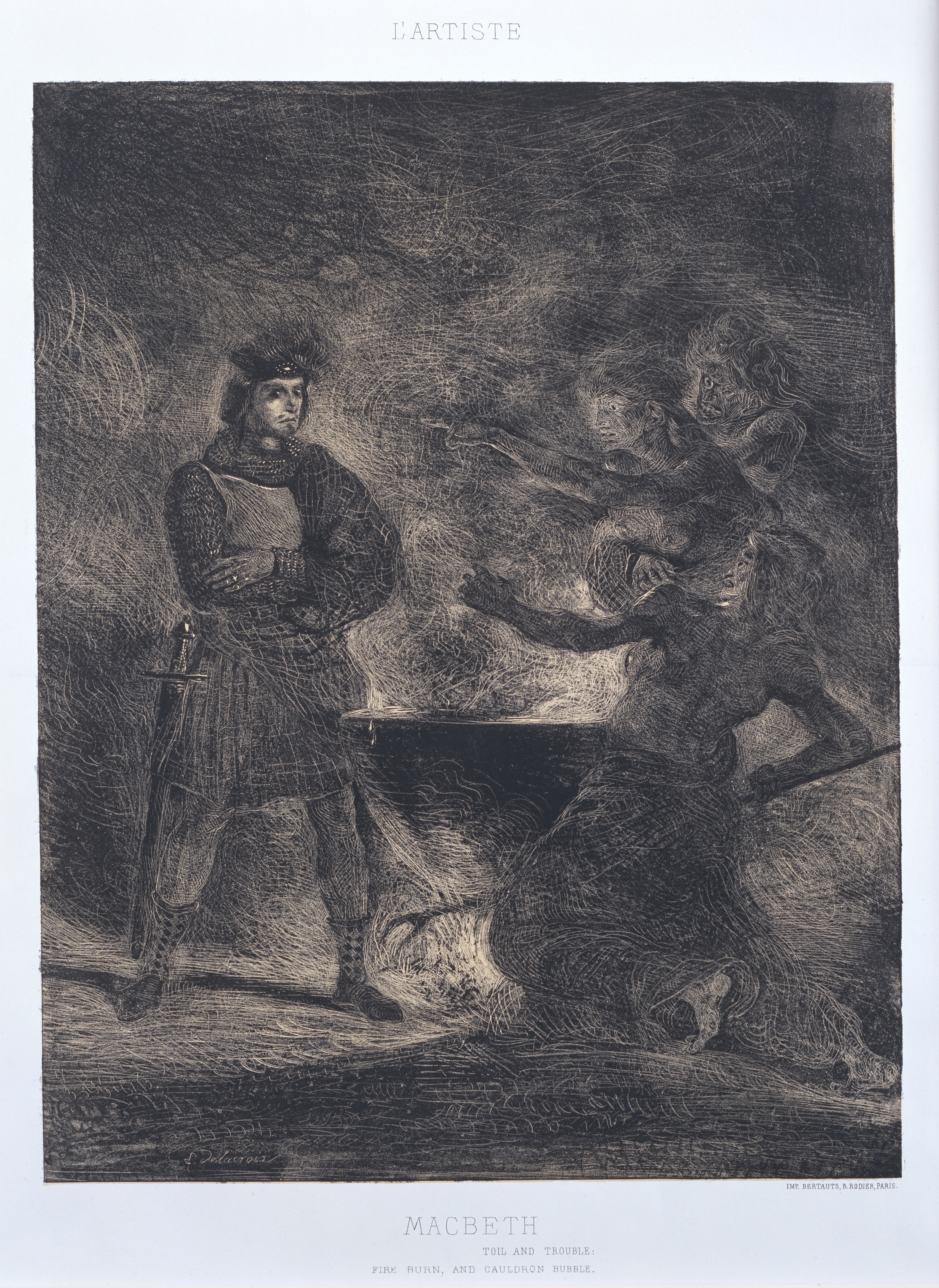 image: Macbeth Consulting the Witches