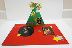 クリスマスカードやリース2