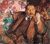 フランク・ブラングィン（1867～1956年）《松方幸次郎の肖像》1916年