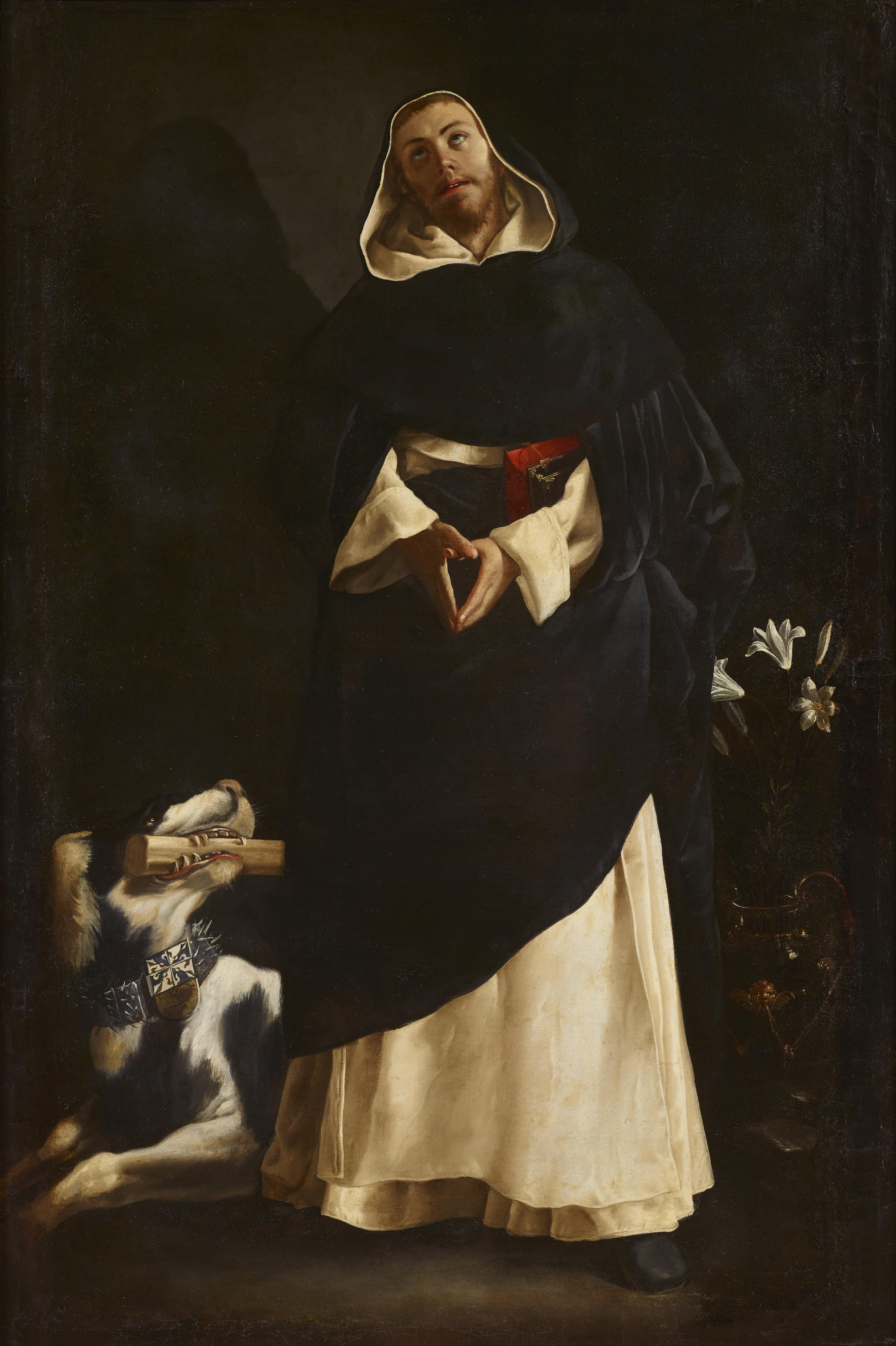 フランシスコ・デ・スルバラン《聖ドミニクス》1626-27年